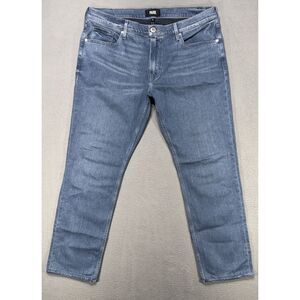 Paige Federal Norris Transcend Jeans Mens Sz 36x29 Straight Preppy Stretch Faded